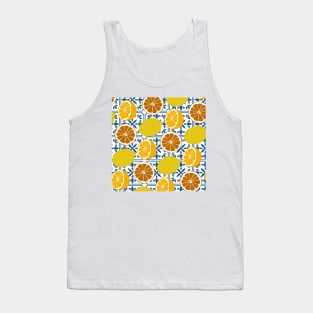 Mediterranean lemons V Tank Top